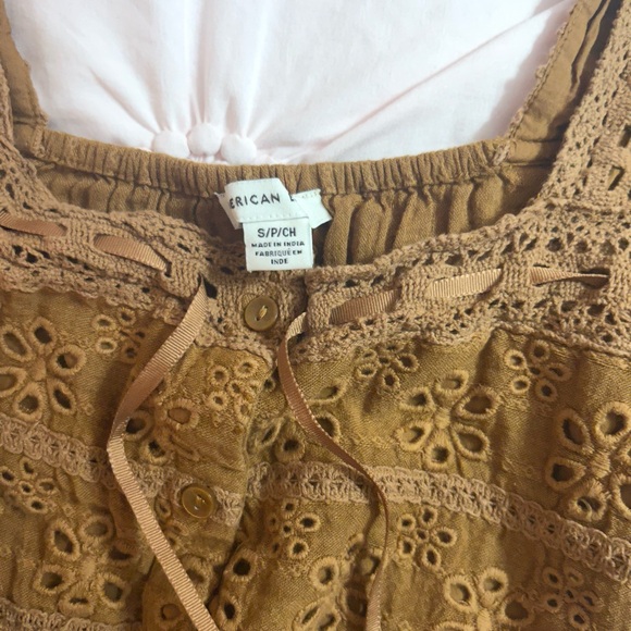American Eagle, baby doll blouse size small - Picture 2 of 2